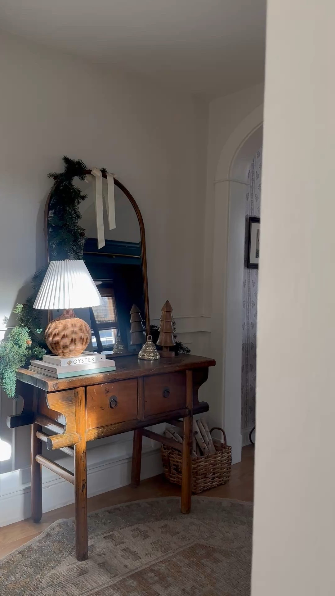 Perhaps a hot take: holiday decor in the daytime is just as cozy 🤍Looking for last minute decor? This garland is ready for pickup or quick shipping, and on major sale! 

#LTKHoliday