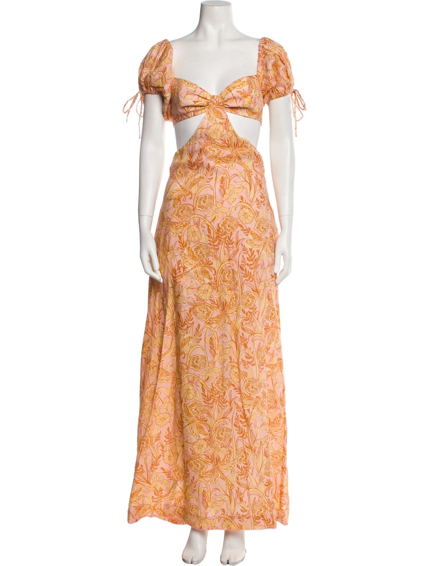 Linen Midi Length Dress w/ Tags | The RealReal