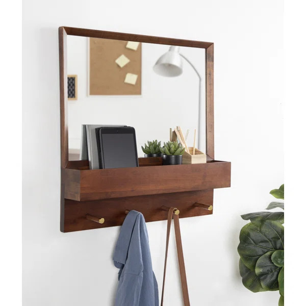 Jaela Solid Wood Wall Mirror | Wayfair North America