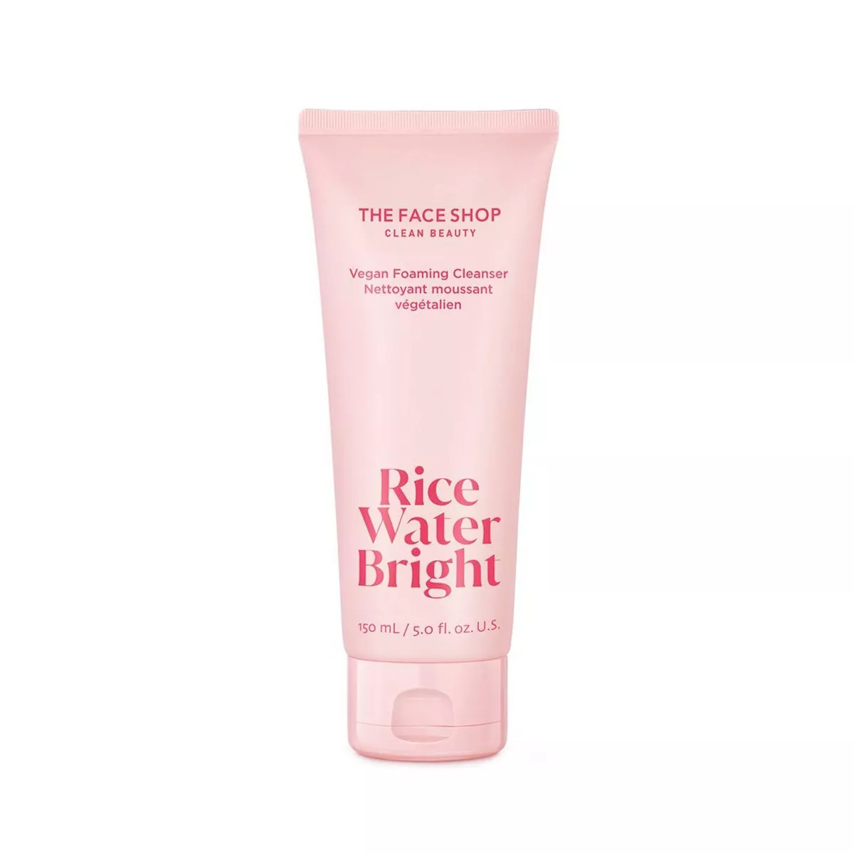 The Face Shop Rice Water Bright Vegan Foaming Cleanser - 5 fl oz | Target