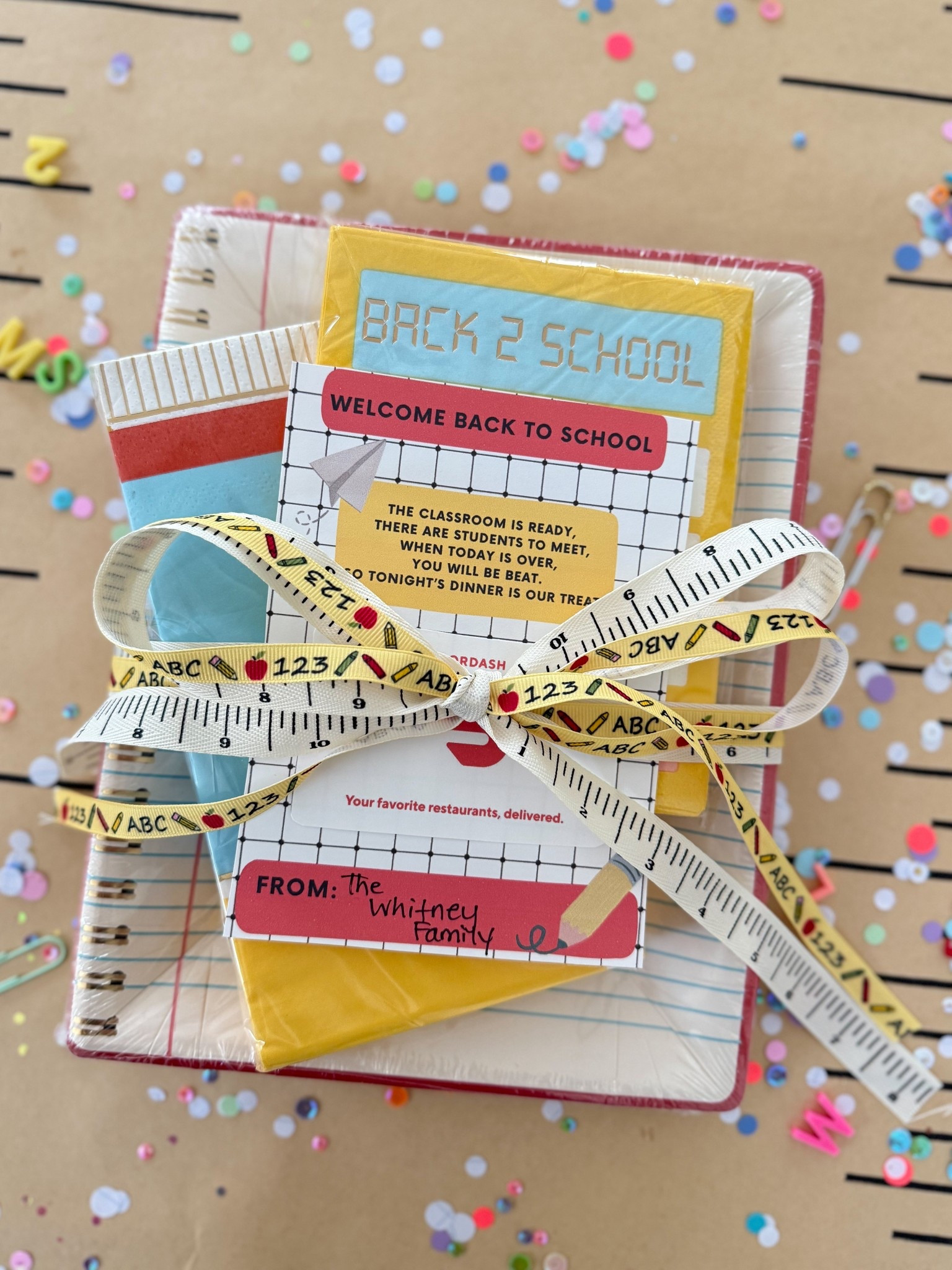 Dinner and dishes 🍽️ teacher gift 

#LTKSeasonal #LTKFamily #LTKKids