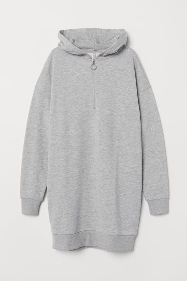 H & M - Sweatshirt Dress - Gray | H&M (US)