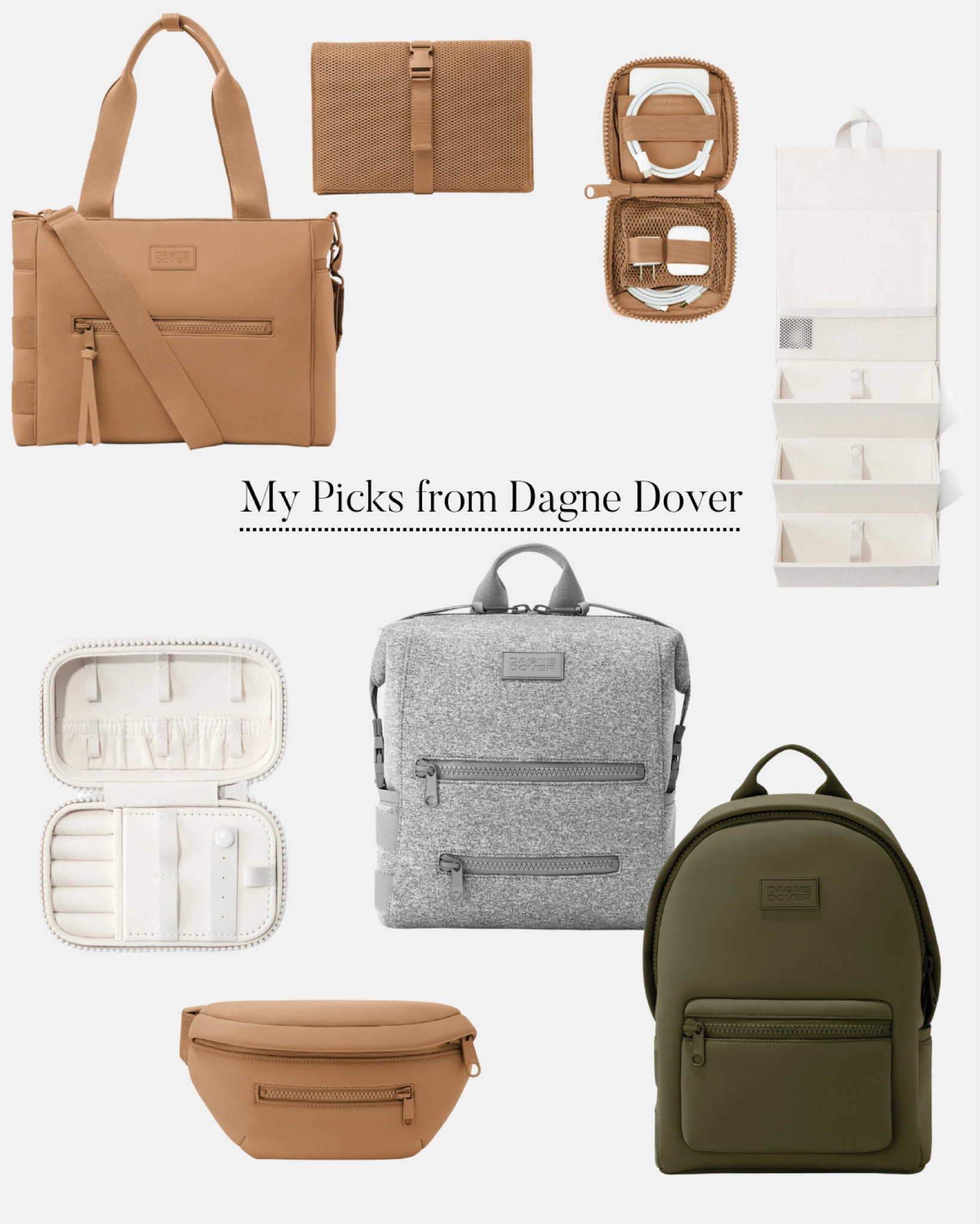 My picks from Dagne Dover - use code BOWN25 for 25% off your order! 