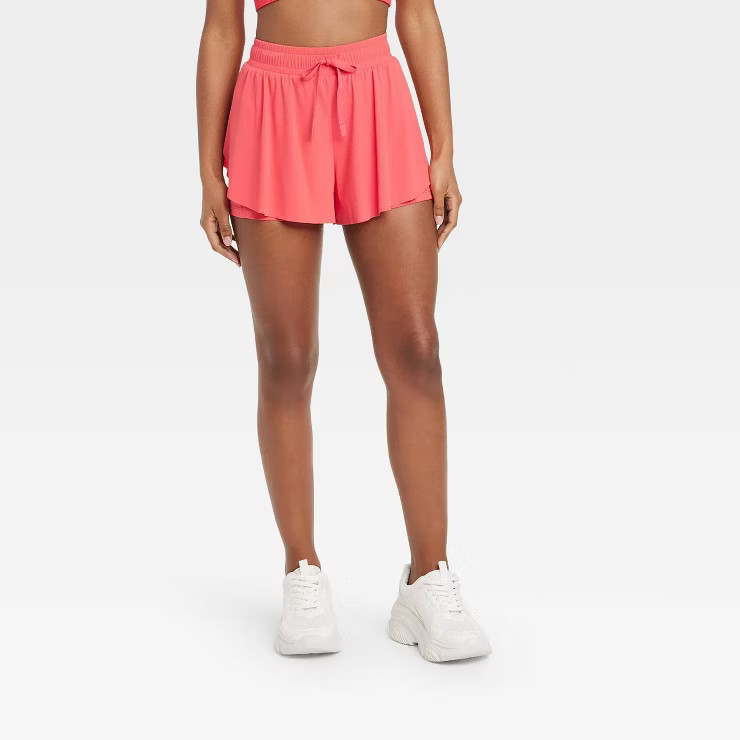 Women's Double Layer Run Shorts - JoyLab™ | Target