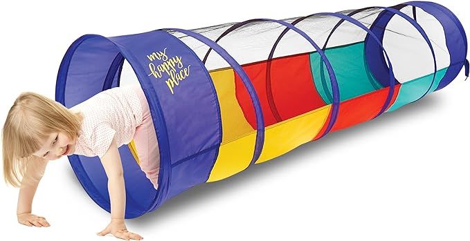 Kiddey Play Tunnel for Kids | Crawl Tunnels with See Through Sides | Outdoor & Indoor Multicolore... | Amazon (US)