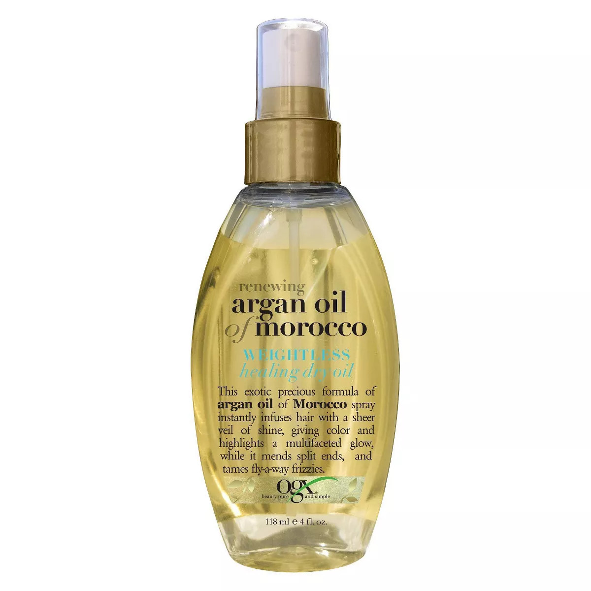 OGX Renewing + Argan Oil of Morocco Weightless Healing Dry Oil Lightweight Hair Oil Mist - 4 fl o... | Target
