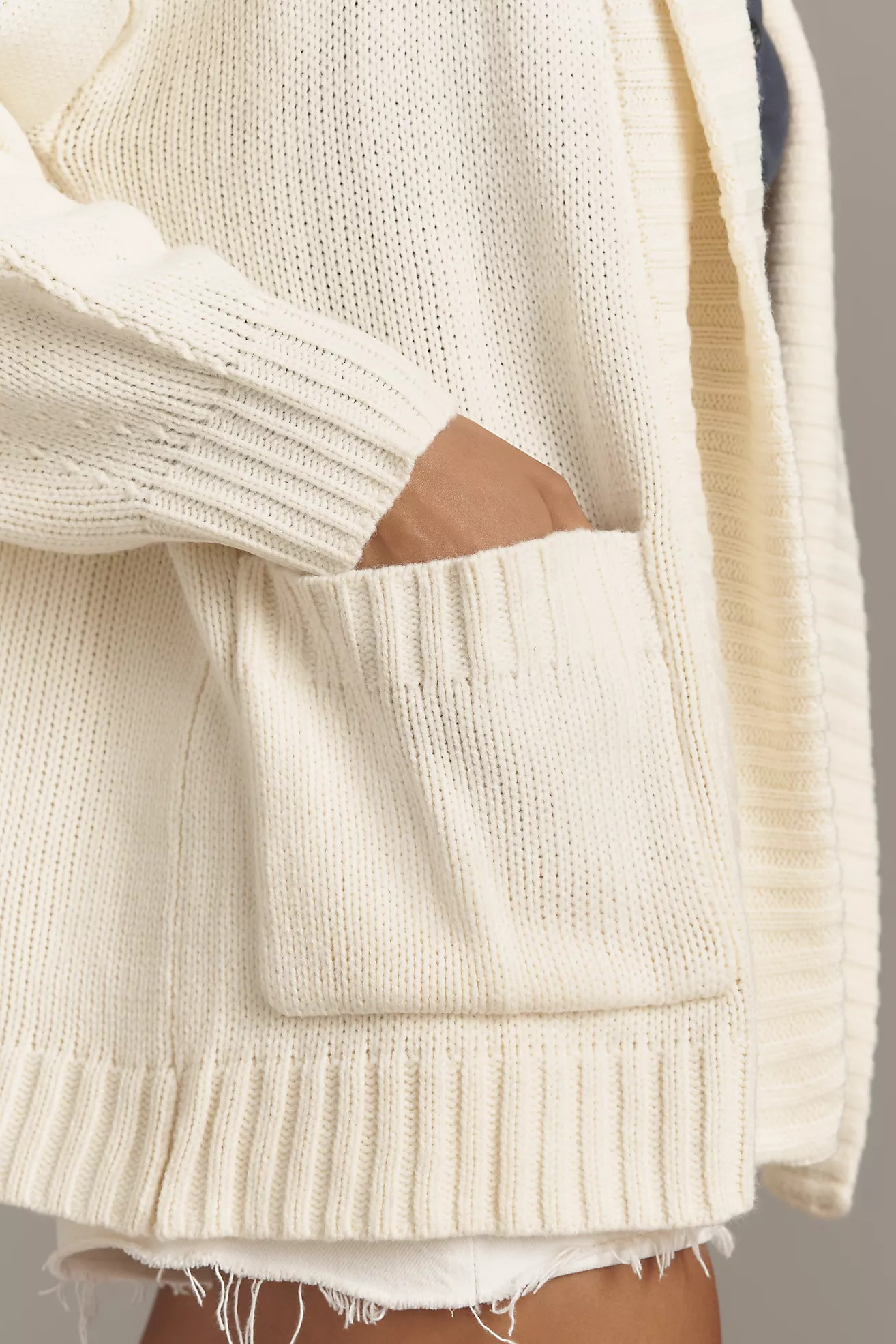 By Anthropologie Slouchy Knit Cardigan Sweater | Anthropologie (US)