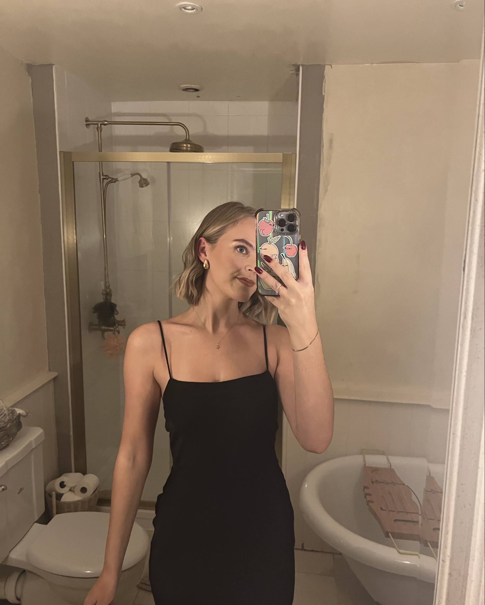 The perfect little black dress to wear casually or formally - I paired it with these gold sling back heels and gold earrings for a family birthday party look! Have also tagged my all time favourite makeup products that I use for every occasion 💄

#LTKmakeup #LTKpartywear #LTKuk