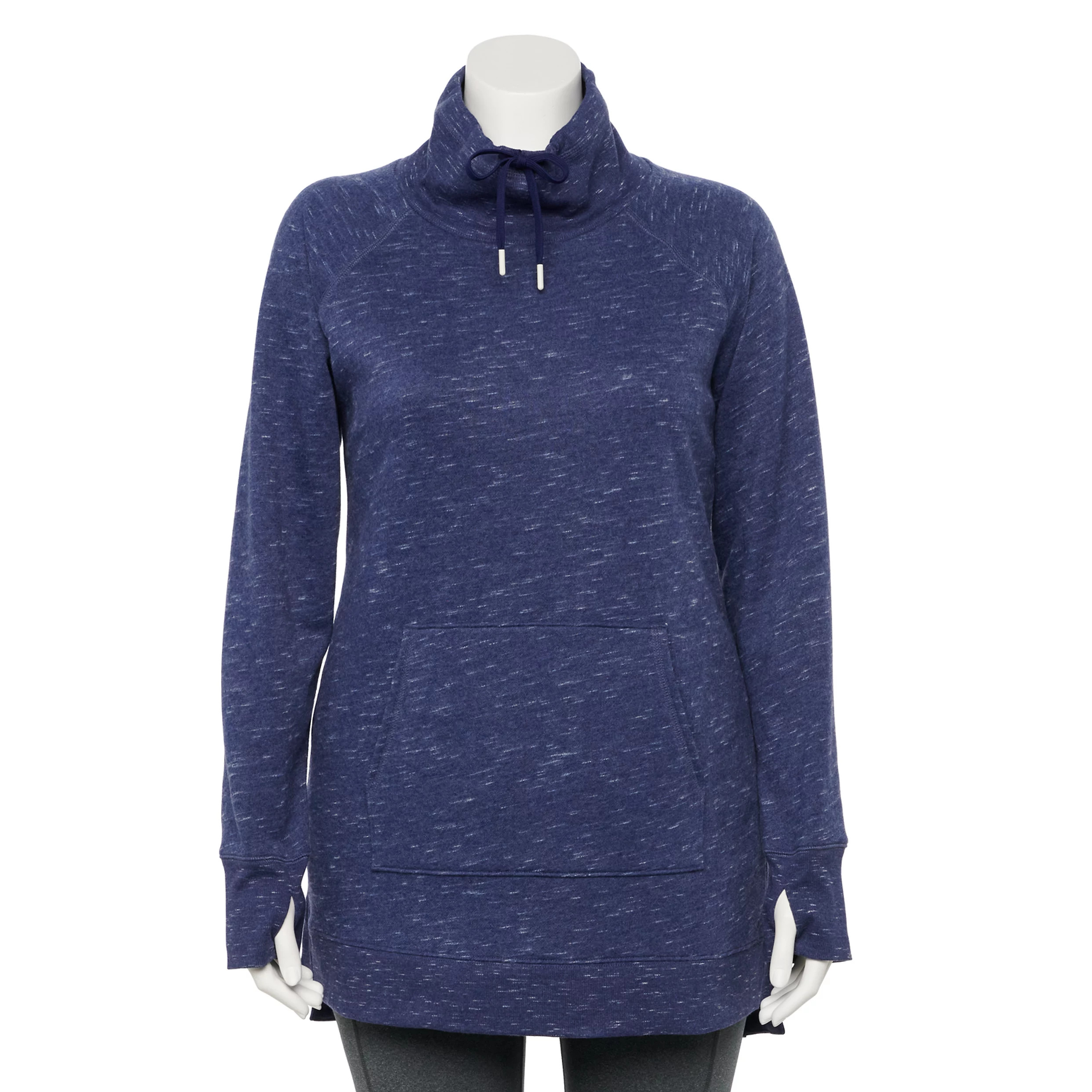 Plus Size Tek Gear® Ultra Soft Fleece Cowlneck Tunic | Kohl's