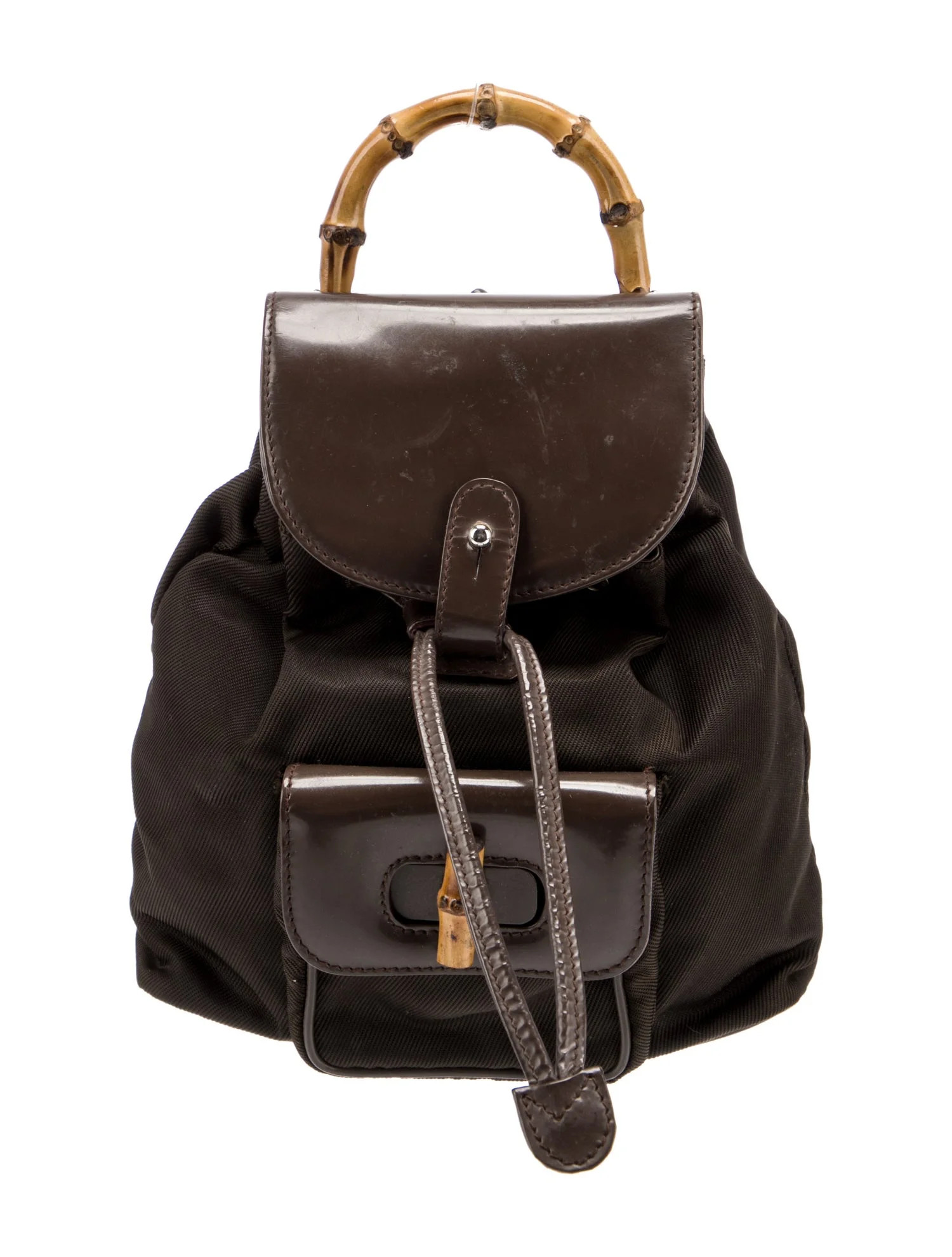 Bamboo Mini Bamboo Backpack Vintage | The RealReal