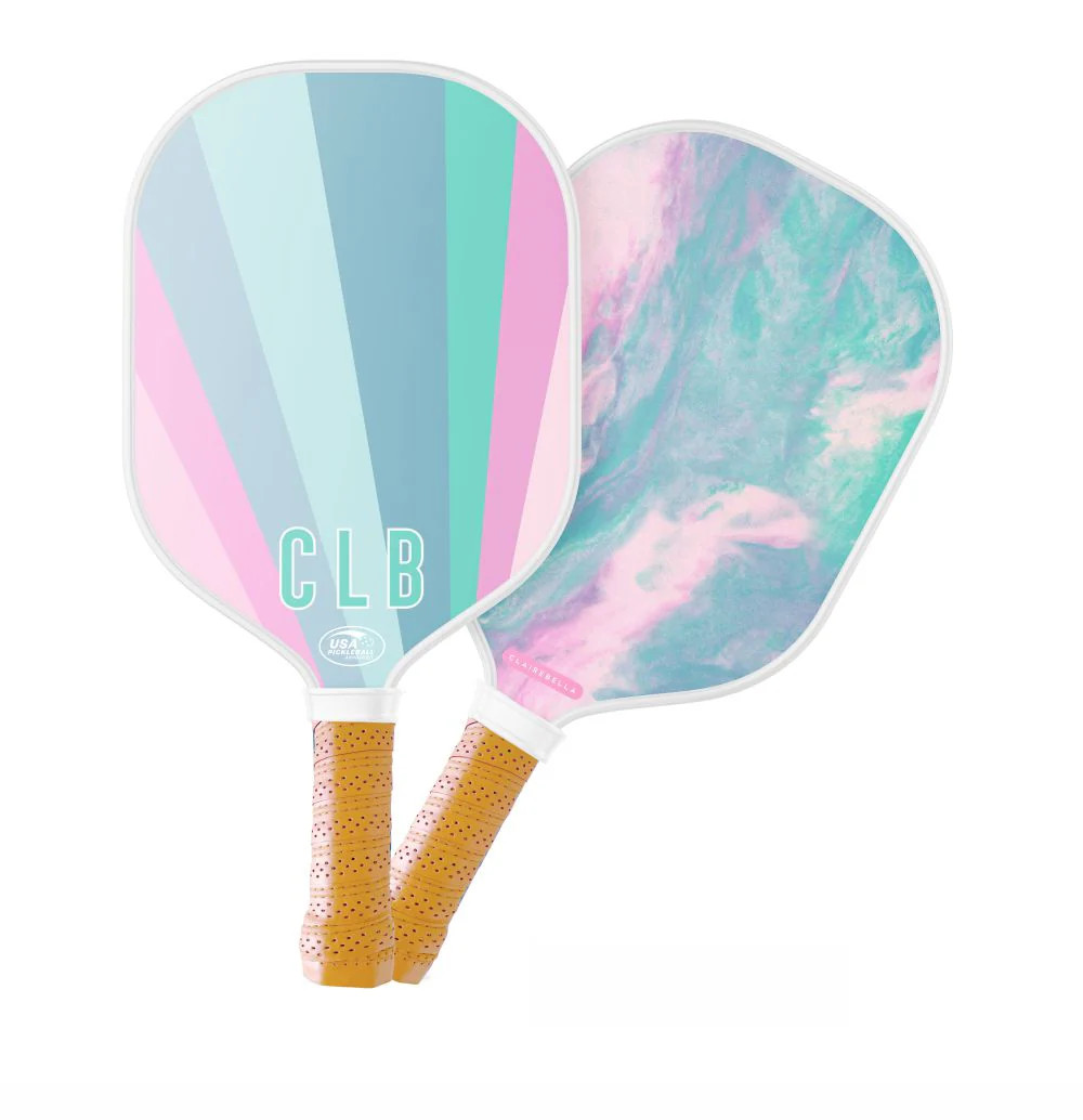 Pickleball Paddle - Marble Blue - NEW Style! | BuddyLove