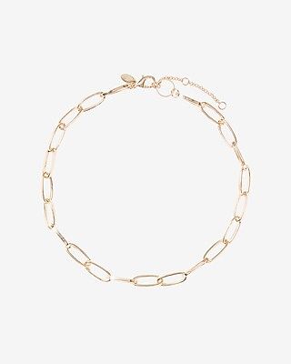 Paperclip Single Chain Necklace | Express