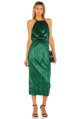 House of Harlow 1960 x REVOLVE Farrah Dress in Emerald from Revolve.com | Revolve Clothing (Global)