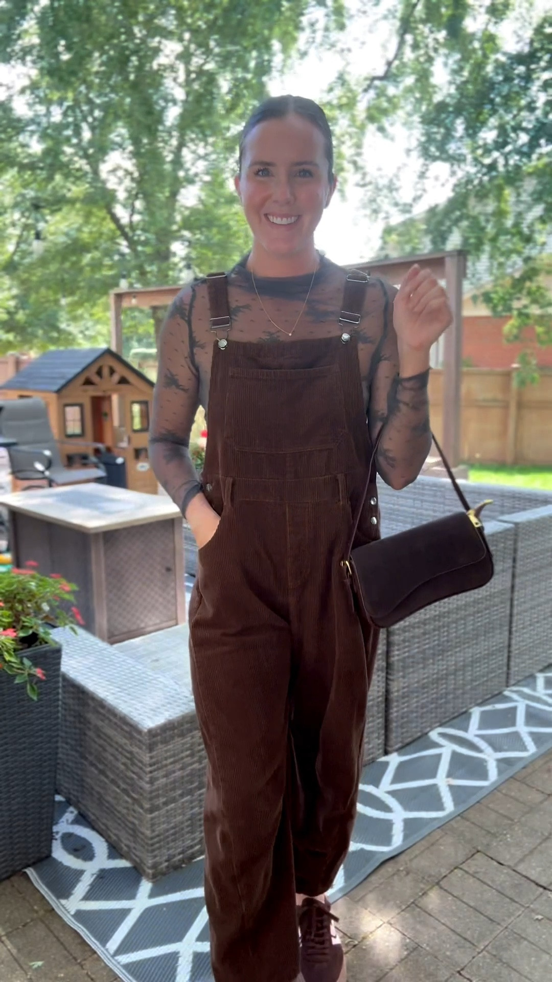 Free People dupe alert 🤎 These Amazon overalls are the cutest fall find — comfy, flattering, and so easy to style with a basic tee or long sleeve. Such a staple for errands, coffee runs, or playdates! 🍂✨

#AmazonFinds #FreePeopleDupe #OverallsOutfit #AmazonFashion #FallOutfitIdeas #OOTD #CasualStyle #MomStyle #AffordableFashion #LTKFinds

#LTKFindsUnder50 #LTKSeasonal