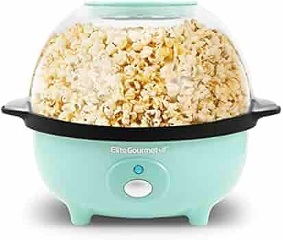 Elite Gourmet EPM330M Automatic Stirring Popcorn Maker Popper, Electric Hot Oil Popcorn Machine w... | Amazon (US)