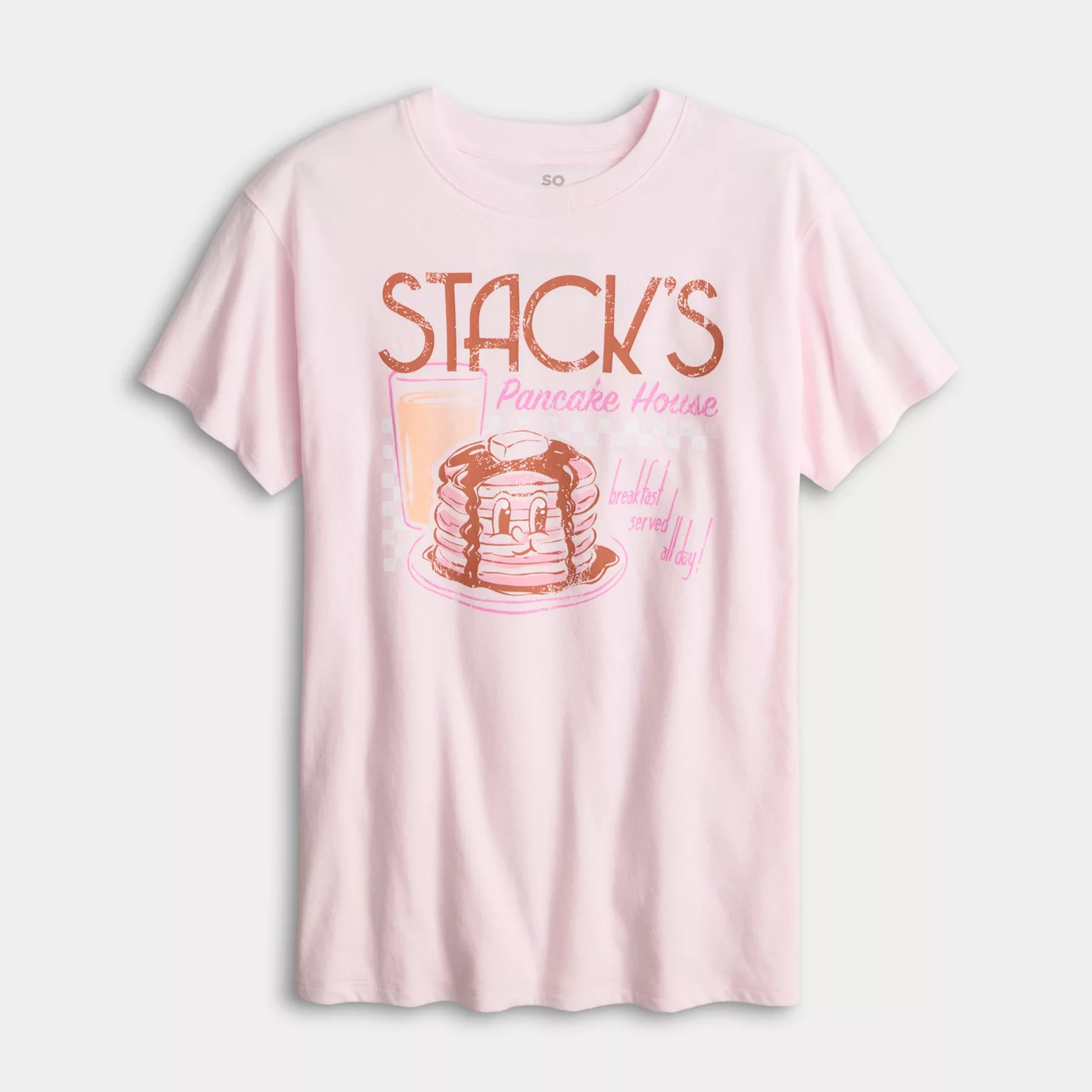 Girls 7-20 SO® Short Sleeve Oversized Graphic Tee in Regular & Plus Size | Kohl's