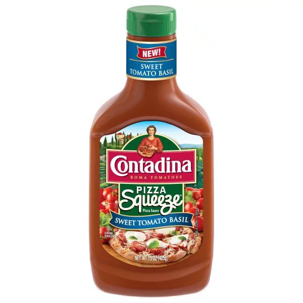 Contadina Tomato Basil Pizza Sauce, 15 oz. Squeeze Bottle | Walmart (US)