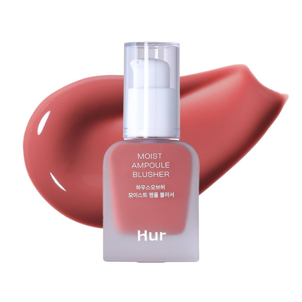 House of Hur Moist Ampoule Blusher with 50% Moisture Essence | Hydrating & Long-Lasting Blush | 0... | Amazon (US)