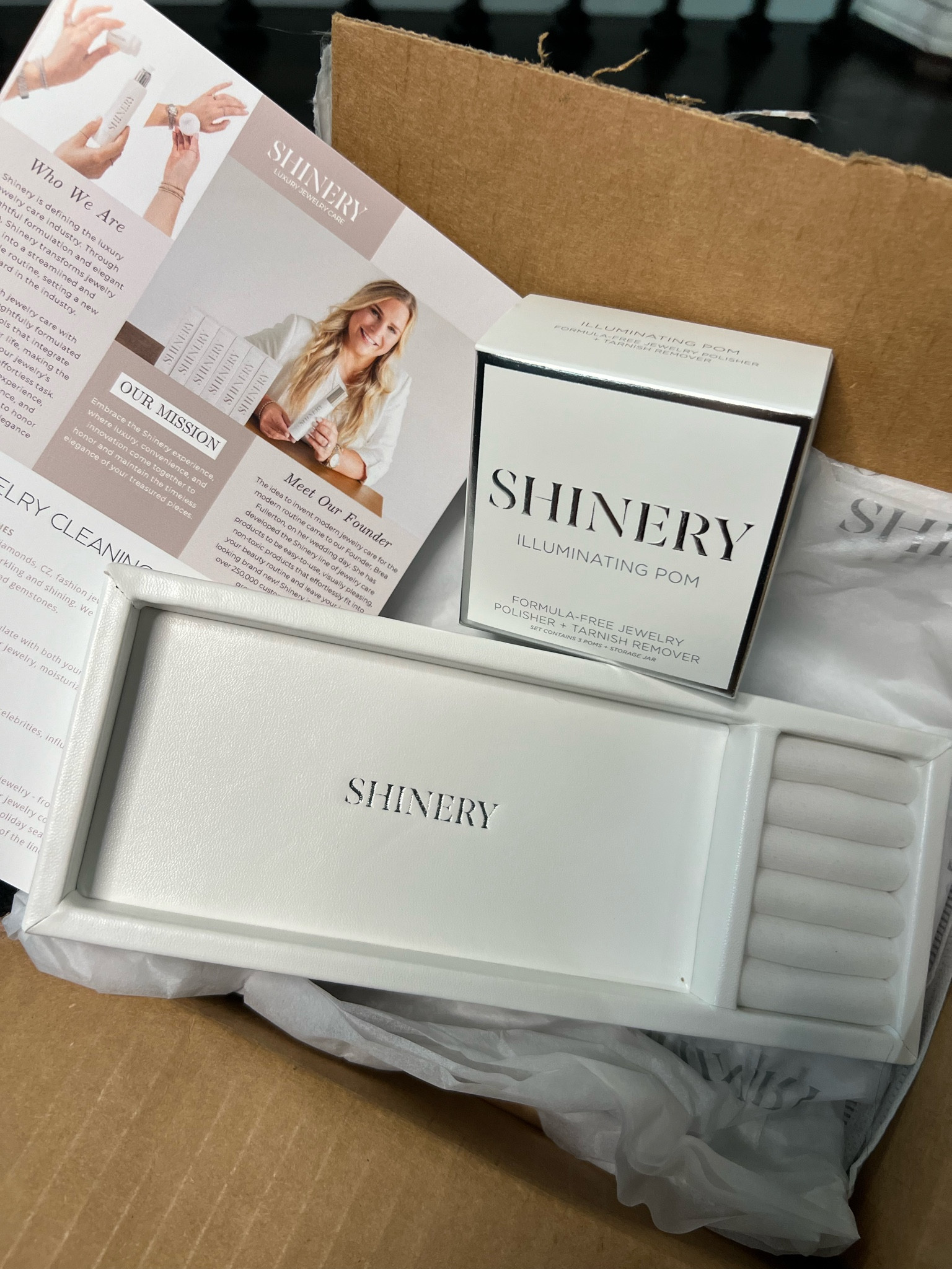 Jewelry tray & cleaner poms! Great gift for brides! 

#LTKWedding #LTKHome #LTKFindsUnder100