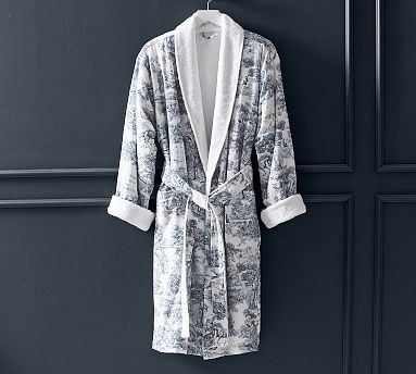 Brandon Maxwell Groveland Toile Robe | Pottery Barn (US)