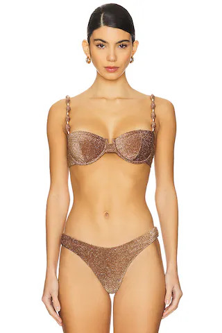 Wade Bikini Bottom in Olive | Revolve Clothing (Global)