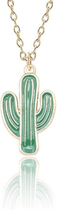 Cactus Necklace Best for Friend Relationship Necklaces Minimalist Cactus Pendant Necklace Dainty ... | Amazon (US)