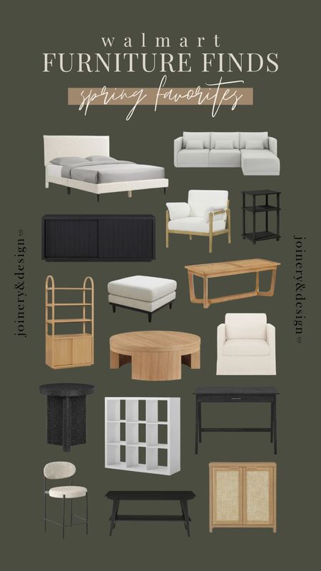 Check out these home furniture finds at Walmart for your living room, bedroom, entryway, and more! Several pieces are from the Beautiful collection by Drew Barrymore, and are affordable, “designer looks for less”  👏🏼

#coffeetable #chair #sofa #console #sideboard 

#LTKsalealert #LTKhome #LTKfamily