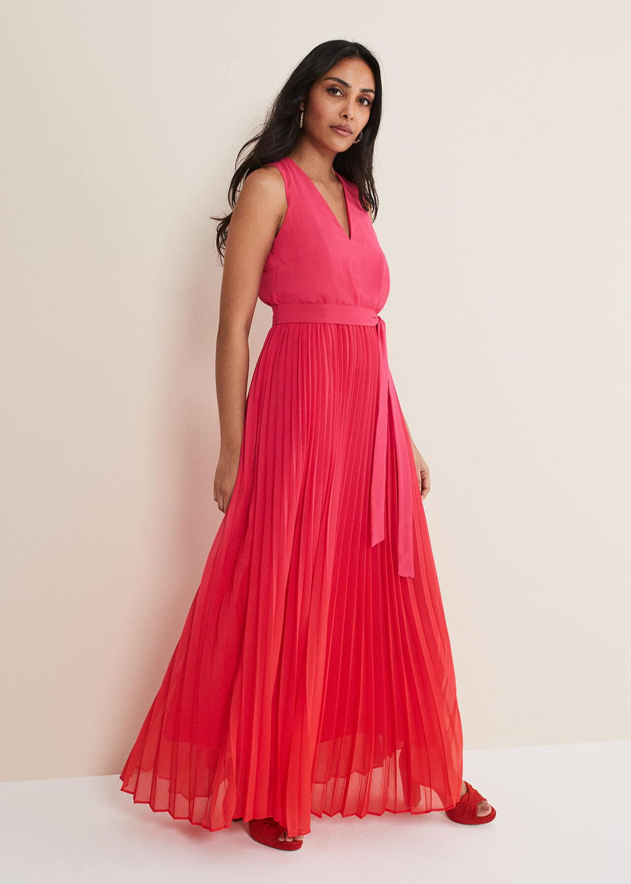 Petite Piper Ombre Maxi Dress | Phase Eight (UK)