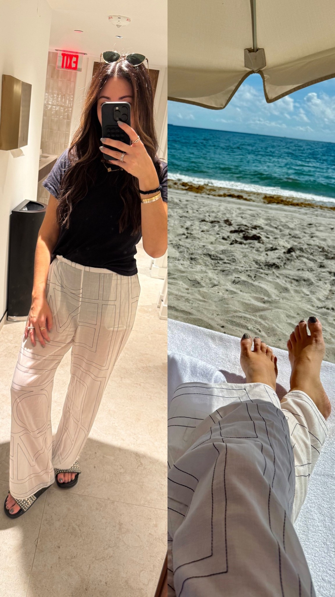 Beach days & Toteme 

#LTKTravel #LTKSeasonal #LTKStyleTip