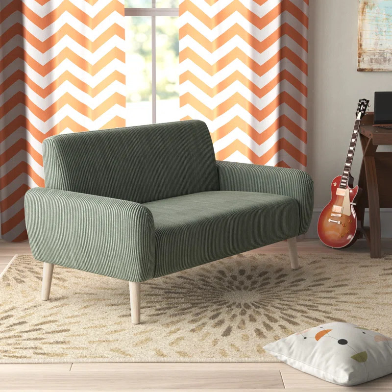 Paschall 57'' Corduroy Loveseat | Wayfair North America