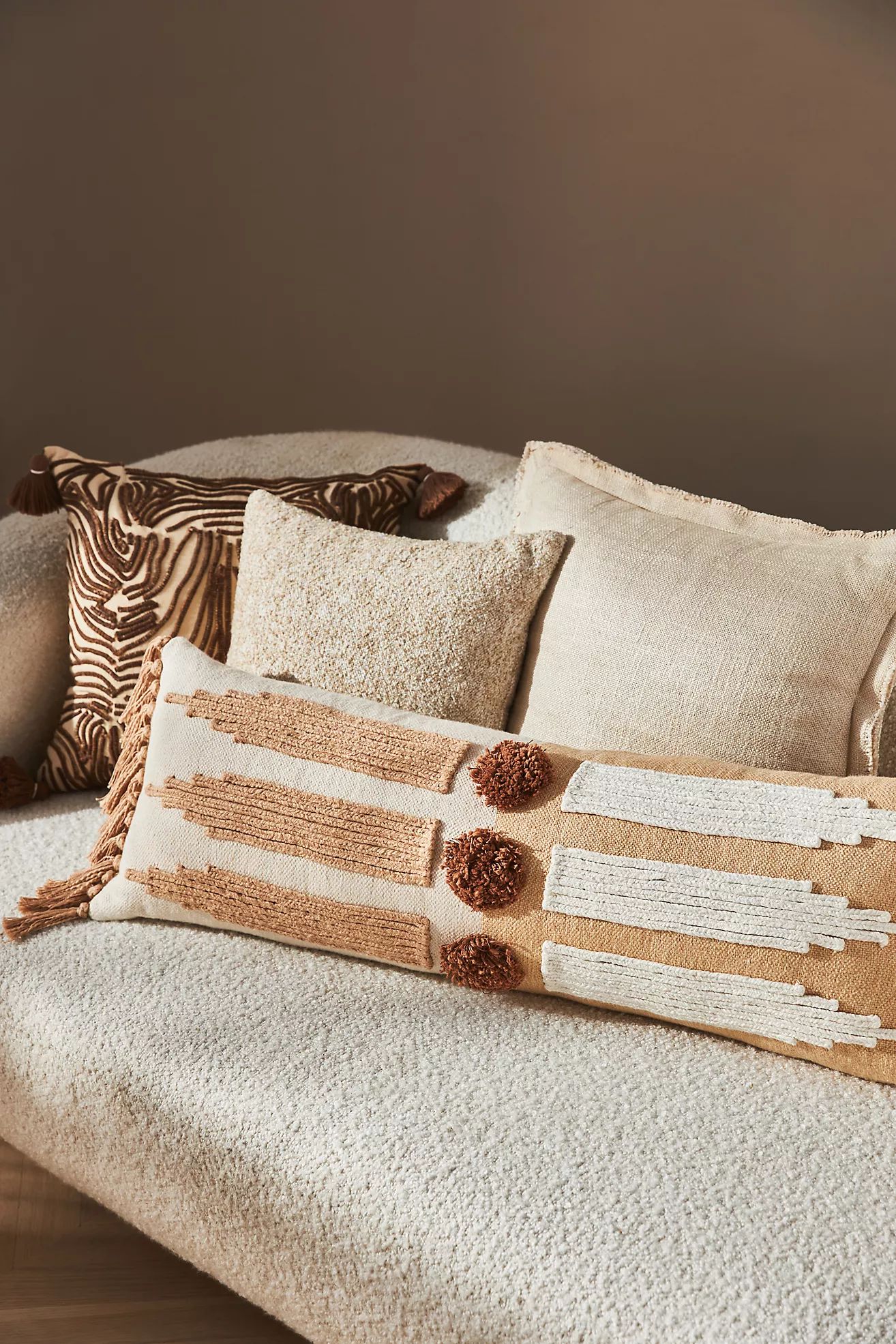 Textured Luciana Pillow | Anthropologie (US)