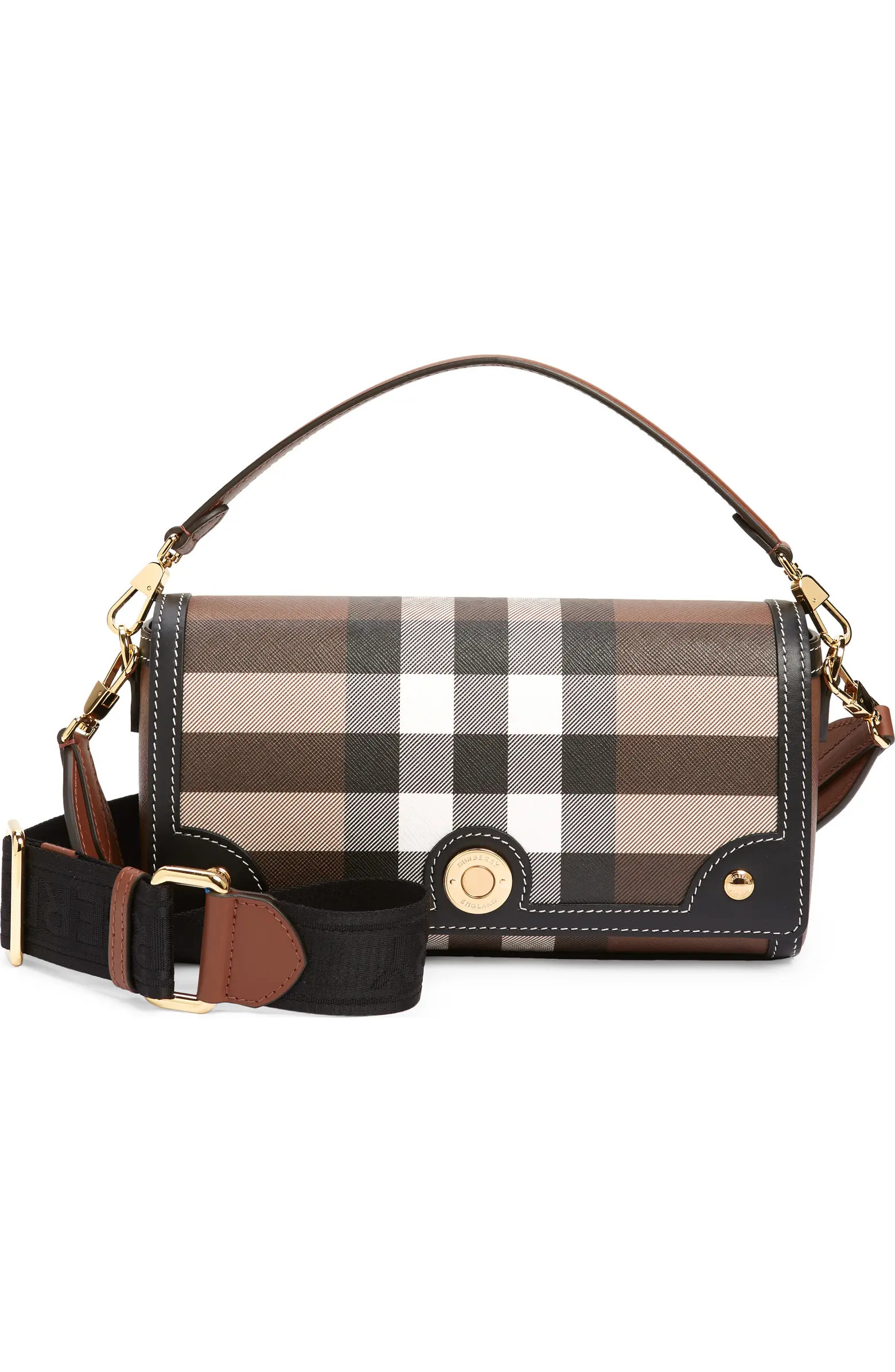 Small Note Check Crossbody Bag | Nordstrom