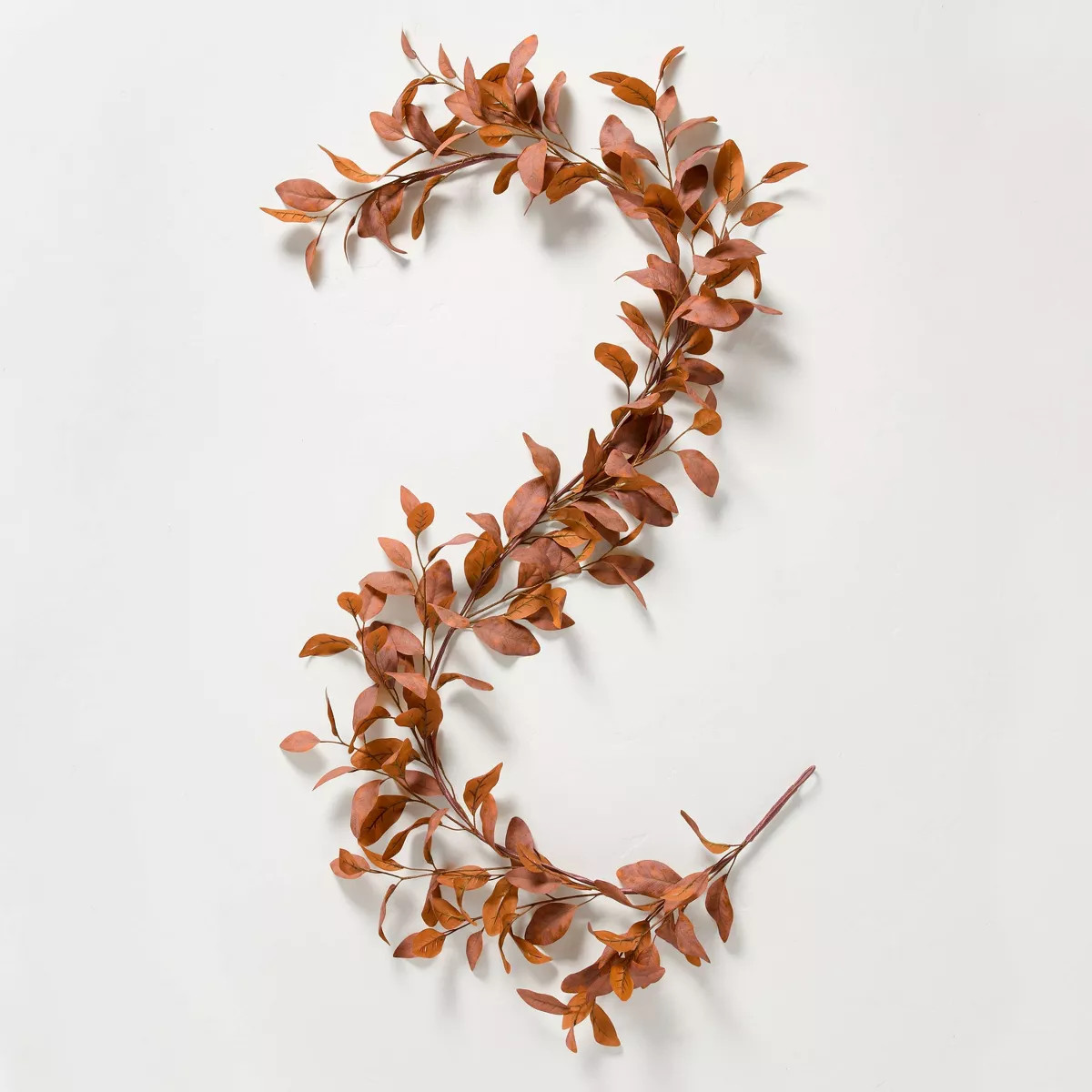 72" Rusted Eucalyptus Artificial Fall Garland - Hearth & Hand™ with Magnolia | Target