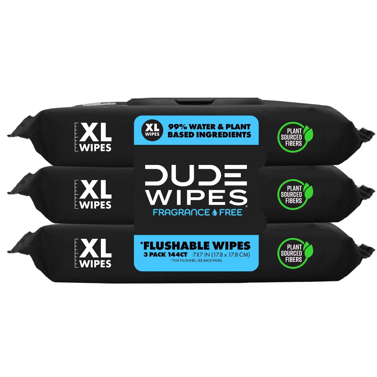 Dude Wipes Fragrance Free Flushable Wipes - 3pk/48ct | Target
