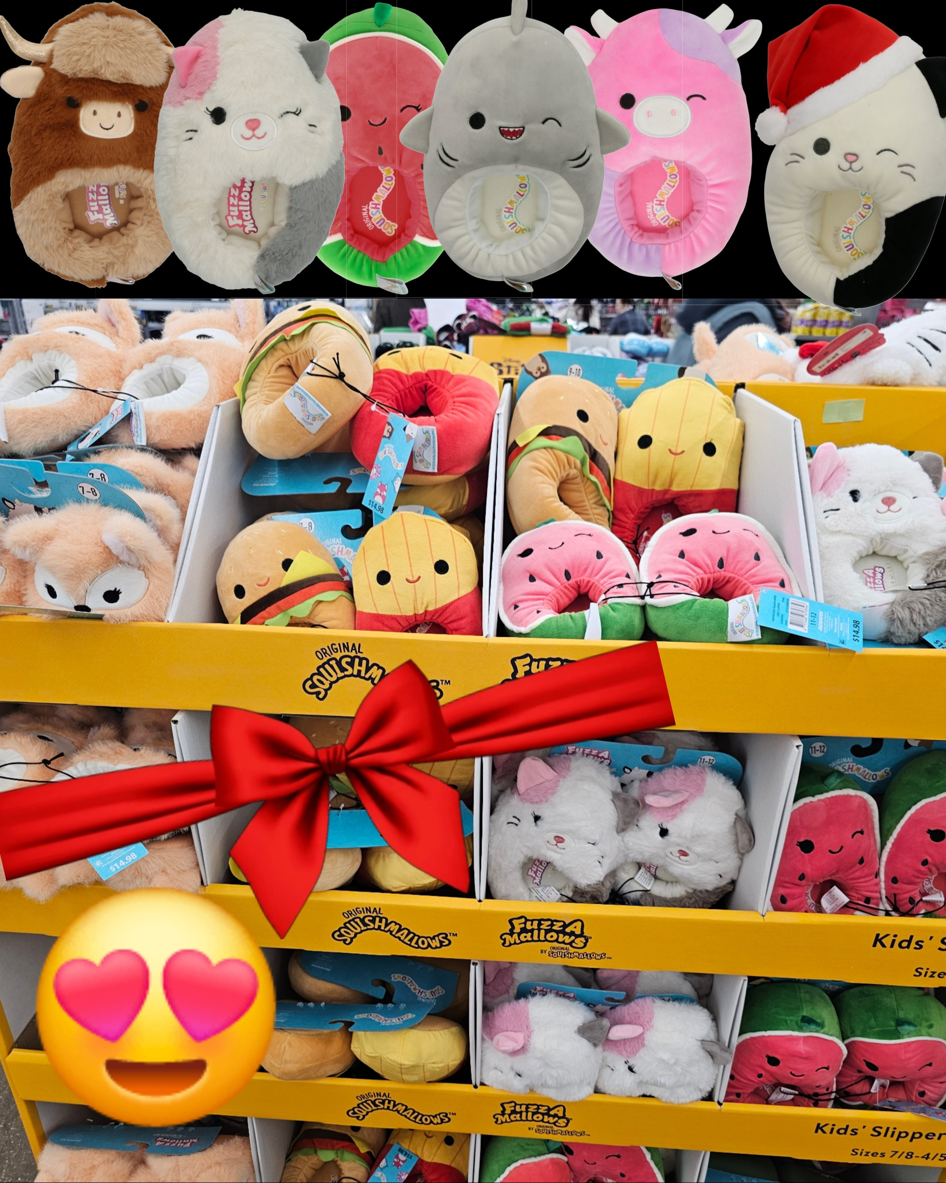 #ad #sponsored🎄🎁 Look! These best seller Squishmallow kids slippers are perfect stocking stuffers for only $5!! My kids would go crazy over these!😍Don't forget @Walmart has tons of stocking stuffers for everyone on your list for AMAZING prices!! #wlamart#walmartpartner #walmartholiday#walmartgifts

#LTKGiftGuide #LTKHoliday #LTKKids