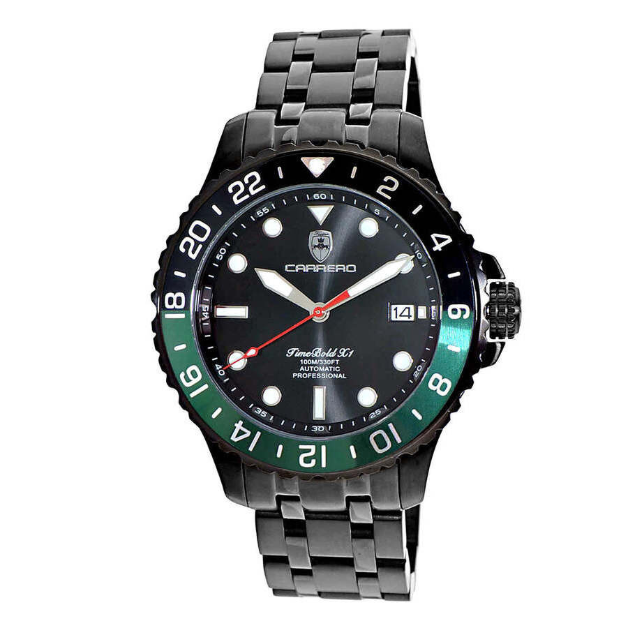 Torino Carrero Time Bold - X1 Green Dial Mens Watch C1B737GN-BK | Jomashop.com & JomaDeals.com