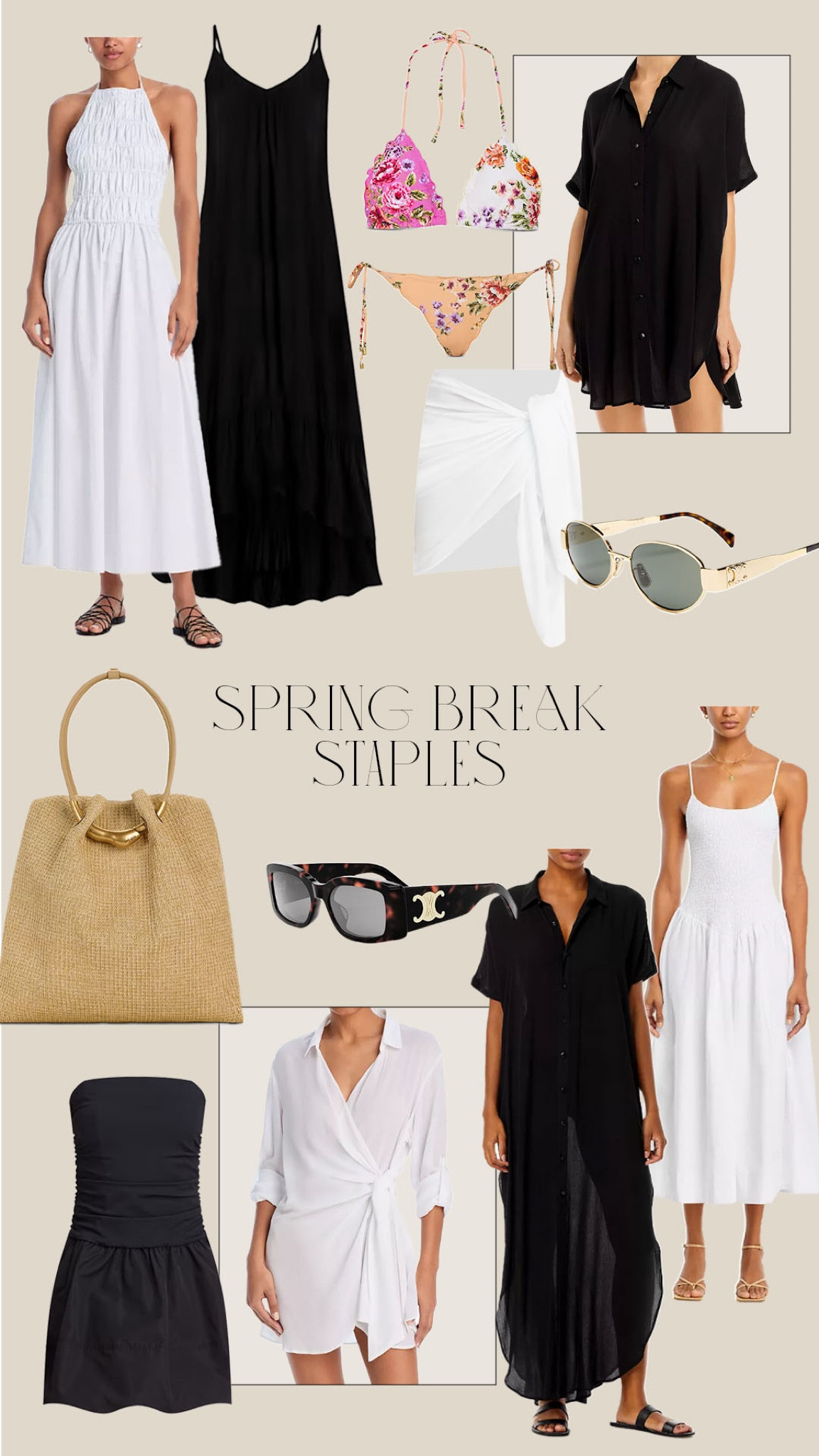 Spring break staples 

#LTKSwim #LTKStyleTip #LTKSeasonal