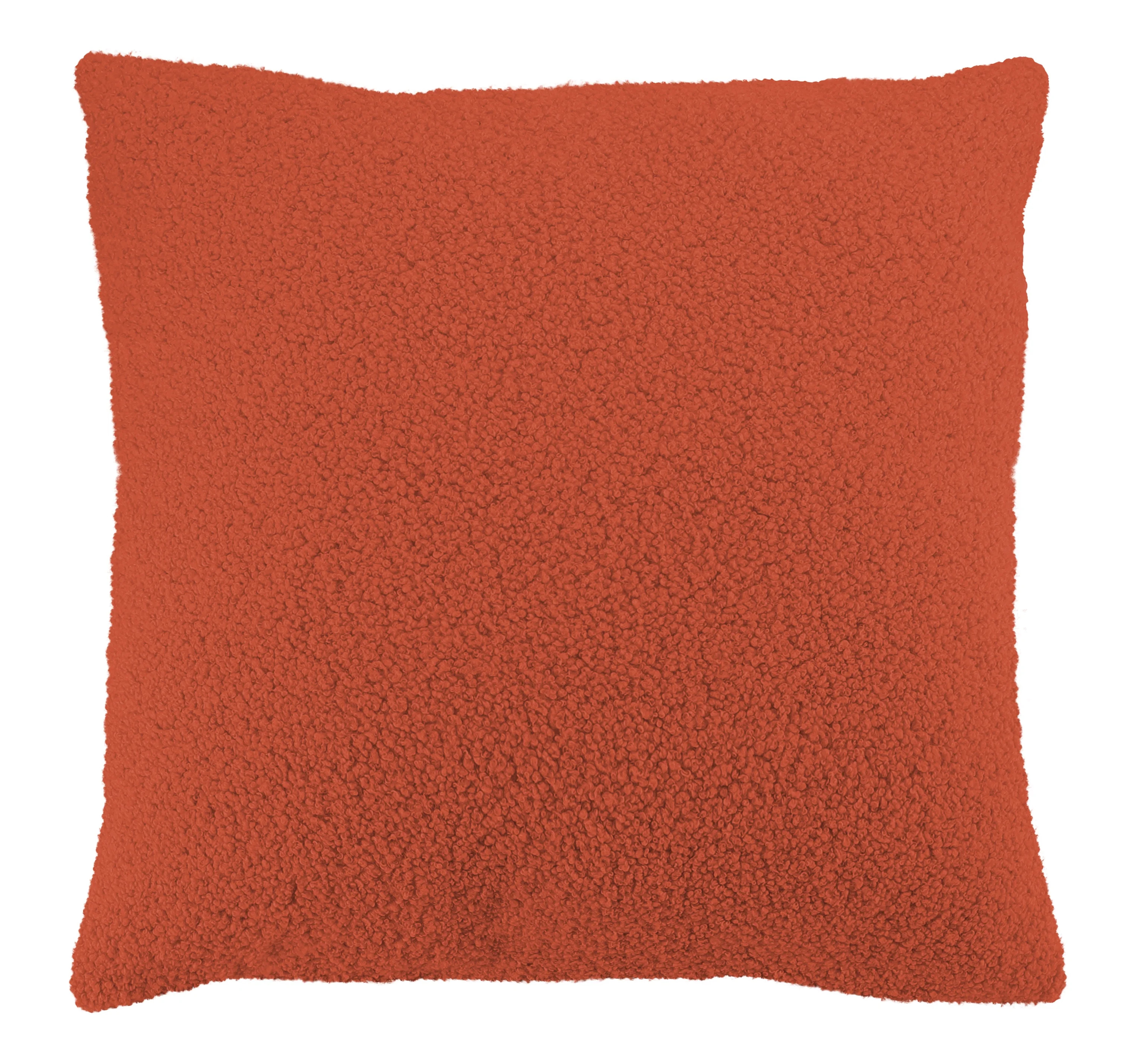 Better Homes & Gardens Sherpa Square Solid Throw Pillow, 20" x 20", Honey, Pack of 1 - Walmart.co... | Walmart (US)