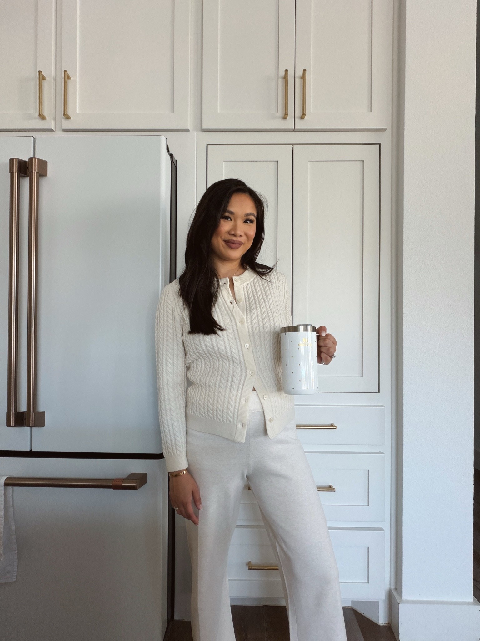 Pumping and nursing friendly cardigan that I love for fall! Merino wool and so cozy. Also linking my robe I love.

#LTKootd #LTKmomlife