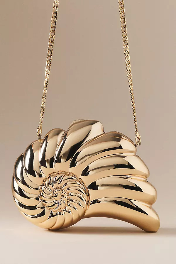 Olga Berg Shella Hardcase Clutch | Anthropologie (US)