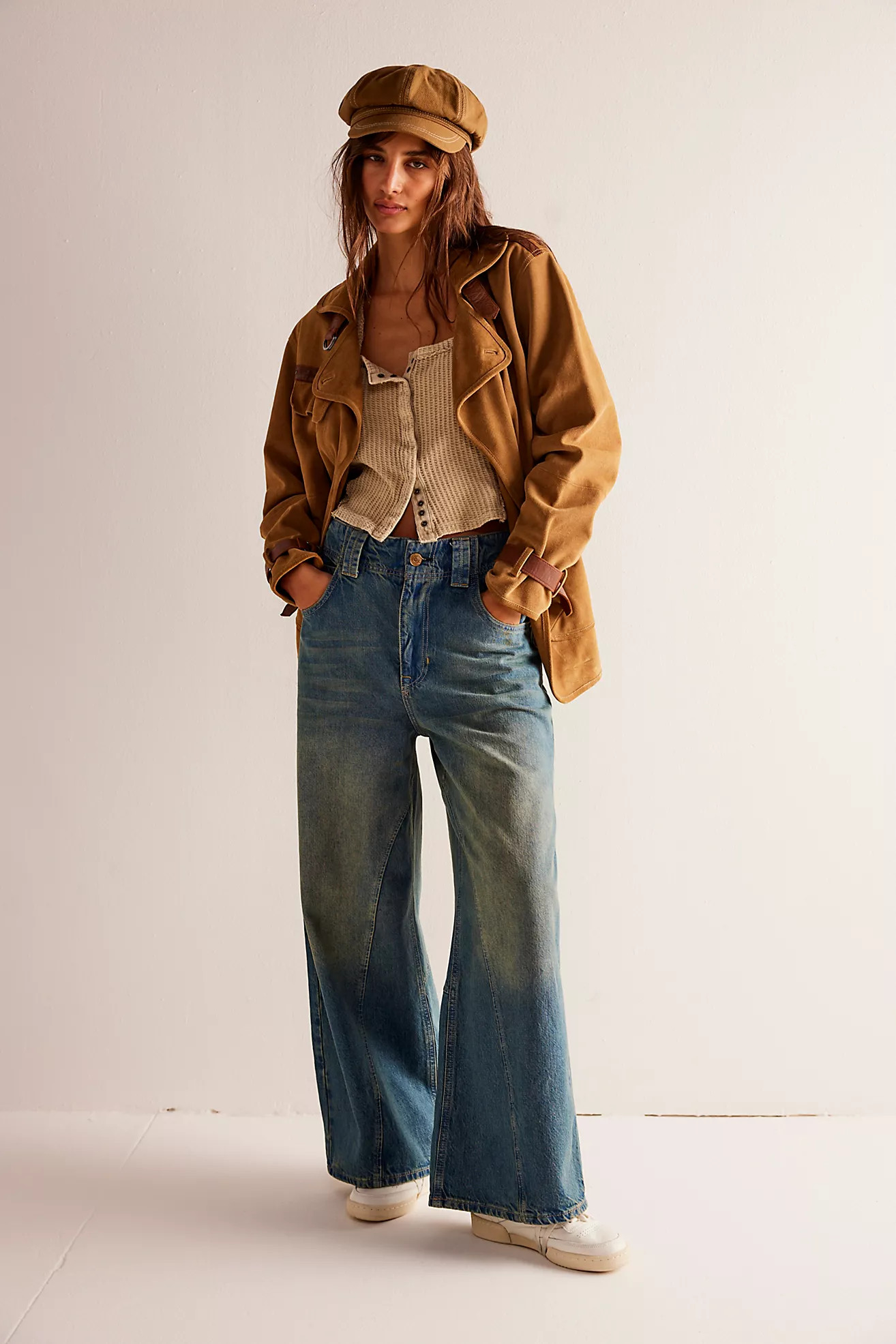We The Free Chill Vibes Dropped Wide-Leg Jeans | Free People (Global - UK&FR Excluded)