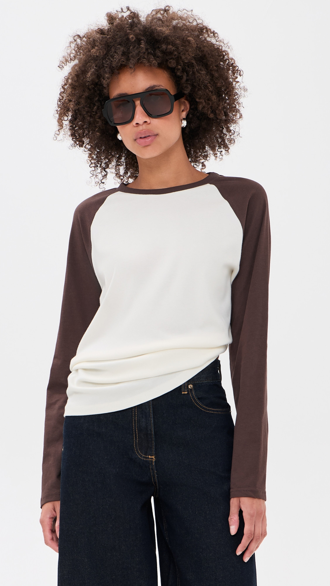 Lioness Shift Long Sleeve Tee Chocolate S | Shopbop