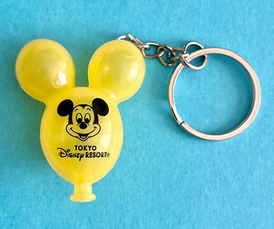 DISNEY PARKS Tokyo Disney Resort - Mickey Mouse Balloon Keychain - YELLOW | eBay US