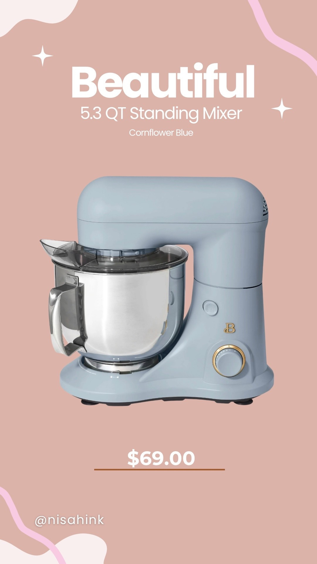 Great deal on a standing mixer! Perfect for some Spring baking for Easter!


#LTKHome #LTKfoodie