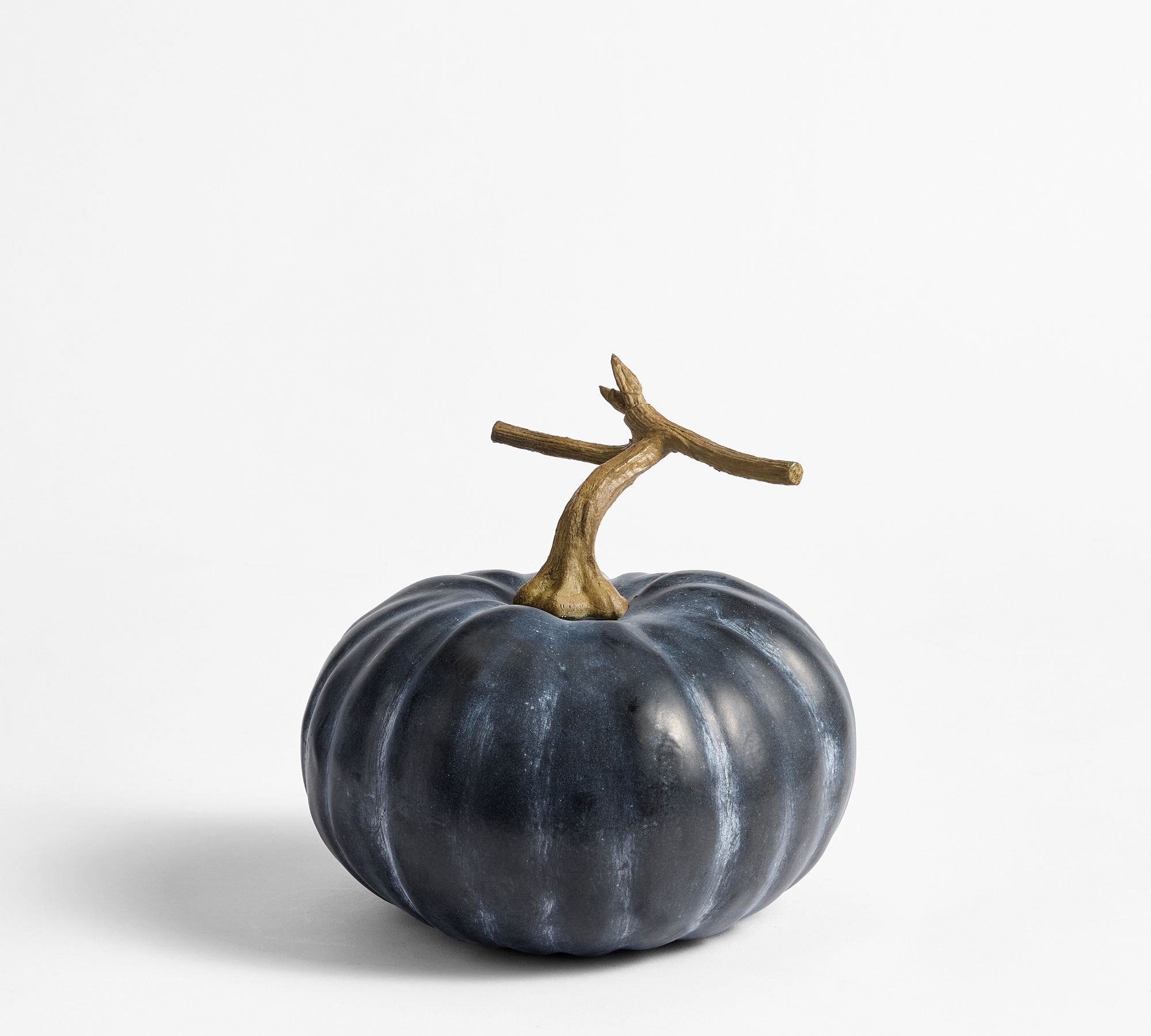 Faux Pumpkin, Black, Oversized | Pottery Barn (US)