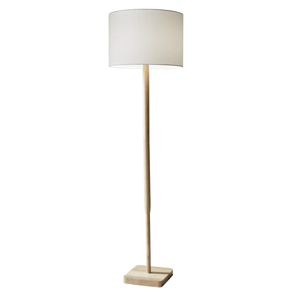 Phipps 58.5'' Natural Traditional Floor Lamp | Wayfair North America