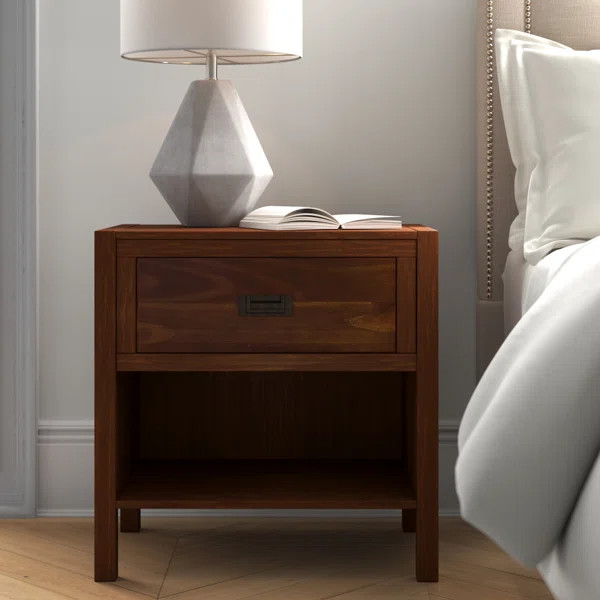 Shubert Solid Wood Nightstand | Wayfair North America