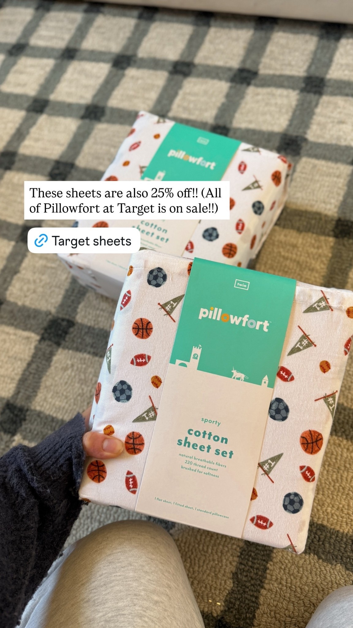 These sheets are also 25% off!! (All of Pillowfort at Target is on sale!!)

Kids sheets, kids bedding, Target home, Target sale 

#LTKHome #LTKKids #LTKFindsUnder50