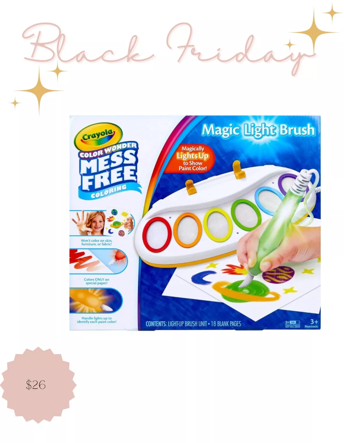 Crayola Color Wonder Magic Light Brush