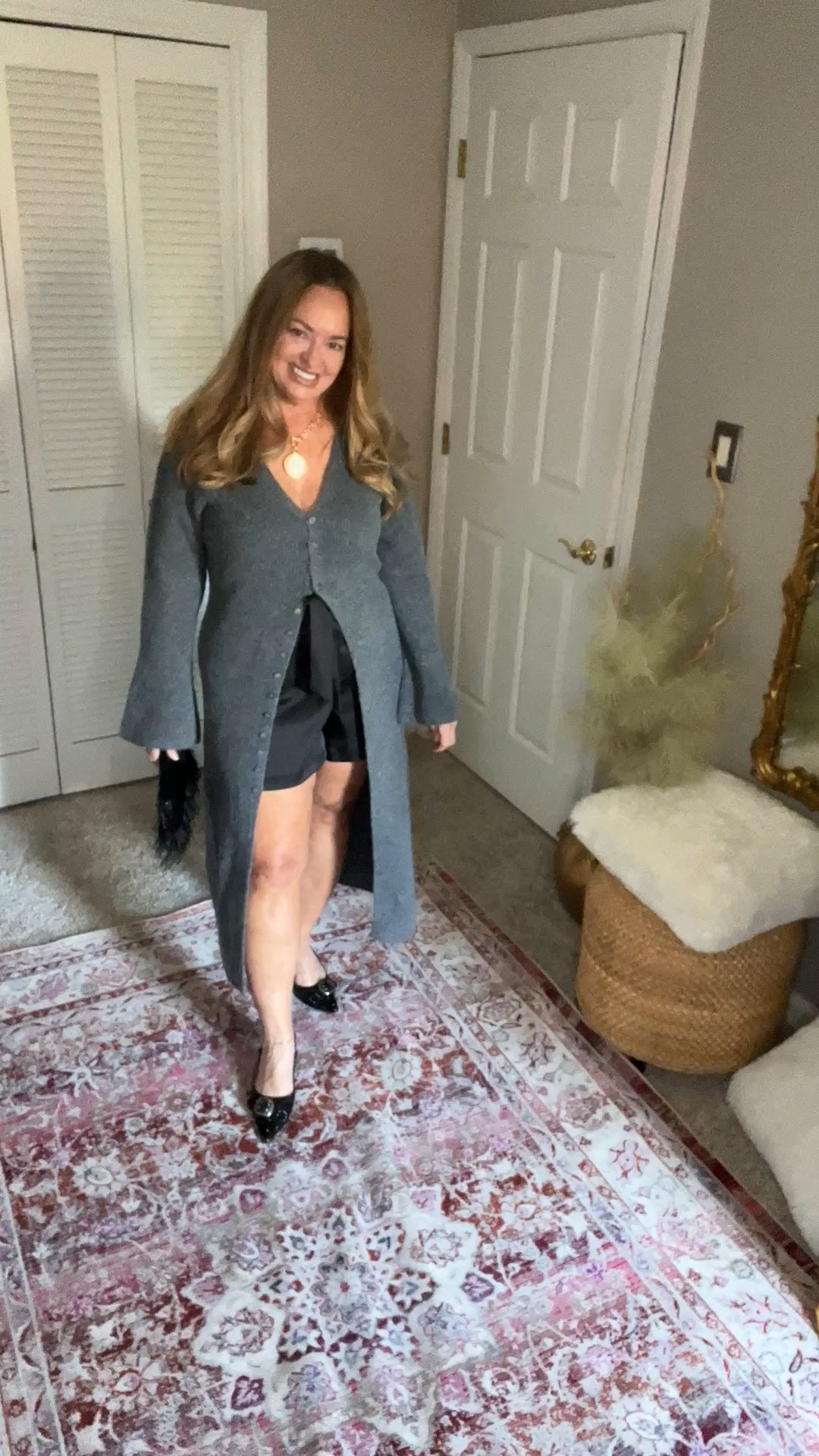 Fall preview the perfect charcoal gray cardigan duster.

#LTKSeasonal #LTKTravel #LTKWorkwear